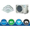 DAIKIN RZAG60B + FCAG60B Kit Monosplit con Cassetta da Incasso Round Flow Mini Sky Alpha R32 - 21000 BTU Griglia Standard