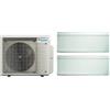 DAIKIN 2MXM40A9 + FTXA25CW + FTXA35CW Kit Dualsplit a Parete Stylish con Wi-FI Bluevolution MXM R32 - 4.0 kW Bianco
