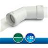 ArtiPlastic 3213AOR Angolo 135° O-Ring per Tubo Rigido Scarico Condensa - Diametro 32 mm