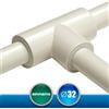 ArtiPlastic 3205DR Derivazione a T per Tubi Rigidi Scarico Condensa - Diametro 32 mm