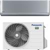 PANASONIC CU-Z20CKE + CS-XZ20CKEW Kit Monosplit Etherea da Parete R32 Argento con Nanoe-X, Wi-Fi Integrato e AI ECO - 2.0 kW