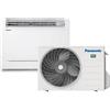 PANASONIC CU-Z25CBEA + CS-Z25CFEAW Kit Monosplit a Pavimento con Wi-Fi Integrato e Nanoe X - 2.5 kW