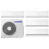 SAMSUNG AJ080TXJ4KG/EU + 4x AR70H09C1AWNEU Kit Quadrisplit a Parete WindFree Première R32 Essential White con AI e Wi-Fi Integrato - 8.0 kW