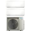 DAIKIN 2MXM50A8 + 2x FTXA35CW Kit Dualsplit a Parete Stylish Bluevolution R32 con Wi-Fi Integrato - 5.0 kW Bianco Cristallo Opaco