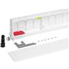 ARTIPLASTIC 0011KBS Cassetta di Predisposizione Climabox con Sifone Incorporato - 430x95 mm