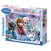 CLEMENTONI - Puzzle Disney Frozen Maxi SuperColor 104 Pezzi