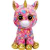 TY Fantasia - Unicorno multicolore, 42 cm