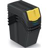 nabbi Cestino per la raccolta differenziata (3 pz.) ISWB25S3 25 l - nero / combinazione di colori
