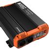 OEM Inverter, uscita a onda sinusoidale pura, telecomando incluso, 2500 W - 12 V