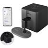 MOES Fingerbot Plus, interruttore intelligente a pulsante, versione migliorata con controllo touch, compatibile con l'app Smart Life e con il hub Tuya BLE di MOES per Alexa, Google Home e controllo tramite timer, colore nero