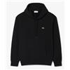 Lacoste Sweatshirt Noir Felpa Capp Cotone Nero Uomo