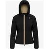 K-Way Lily St Warm Double Blk Pure-Bge Khaki Giacca Ovatta Donna