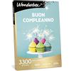 WONDERBOX - Cofanetto Regalo - Buon Compleanno - per 1 o 2 Persone | 1 attività a scelta - Più di 3300 esperienze - Momenti relax, degustazioni o attività originali