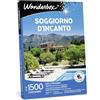 Wonderbox - Cofanetto Regalo - Soggiorno d'incanto - per 2 o in Famiglia | 1 notte + colazione per due in strutture premium o in famiglia - Più di 1500 soggiorni - Hotel 4* e 3*, agriturismi, tenute
