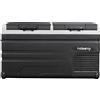 Steamy-E Dual Zone 75, frigo a compressore elettrico, 72 litri, 12 V/230 V, per mantenere caldo e raffreddare, ideale per il campeggio