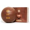 Inter - Pallone da Calcio Vintage 115 anni, Taglia 5, Inclusa Pompa ad Aria, Pallone di Alta qualità con Scritte in Oro, Adatto come Regalo o come Oggetto da Collezione, Prodotto Ufficiale
