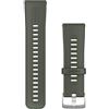 Garmin Cinturino Originale Venu X1, 24mm, Silicone, Moss | Cinturino Originale Garmin, compatibile con Venu X1, Silicone, Moss