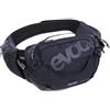 EVOC HIP PACK PRO 3 + HYDRATION BLADDER 1,5 marsupio, nero | Marsupio, AIR FLOW CONTACT SYSTEM, cintura AERO FLEX, con sacca idrica da 1,5 l e portaborraccia
