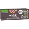 Schesir, Tonnetto con Seppie in Gelatina, Alimento Umido Completo per Gatti, in Lattina, Con Vitamine Aggiunte, 100% Naturale, 6 x 85g