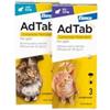 AdTab Compresse Masticabili per gatti da 2,0-8,0 Kg - 3 compresse