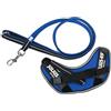 Julius-K9 IDC Powair Bundle - Pettorina IDC Powair, Taglia: XS/Mini-Mini, Blu + Guinzaglio IDC Powair, Taglia: 1,2 m con maniglia e moschettone piccolo, Blu