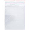 Q-Connect Buste trasparenti chiusura grip in LDPE 50 μm Q-Connect idonee al contatto alimentare - conf. 1000 pz - 23x32 cm