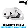 Meta Quest 3S 128 GB Visore di realtà virtuale senza cavi Bundle Gorilla Tag