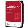 WD HARD DISK WD RED PRO 14 TB SATA 3 3.5 (WD142KFGX) per NAS Interno