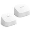 eero Router wi fi mesh Amazon eero 6 Ethernet 500 Gbps Fino a 280 m² Connessione di