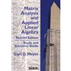 Carl D. Meyer Matrix Analysis and Applied Linear Algebra, Second Edi (Tascabile)