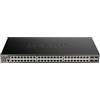 D-LINK SWITCH 48 PORTE GIGABIT SMART MANAGED - DGS-1250-52X