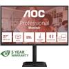 AOC MONITOR 27 LED IPS FHD 16:9 4MS 300 CDM 120hz, REG ALTEZZA, DP/HDMI - 27E4CV