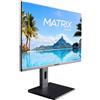YASHI MONITOR 23,8 LED VA 16:9 FHD 4MS 300CDM, REG ALTEZZA, VGA/HDMI, MULTIMEDIALE - YCYZ23724