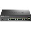 D-LINK SWITCH 10-PORT MULTI-GIGABIT SMART MANAGED POE+ INCLUDING 8 MULTI-GIGABIT 2.5G POE AND 2 10G - DMS-1250-10SPL