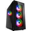 SHARKOON CASE TG5 PRO RGB, ATX, 2xUSB 3.0, 2xUSB 2.0, 7 SLOTS, - TG5 PRO RGB
