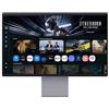 SAMSUNG SMART MONITOR 32 OLED 16:9 4K UHD 0,03MS 250 CDM 165hz, PIVOT, DP/HDMI, MULTIMEDIALE, SMART MONITOR M9 - LS32FM900SUXEN