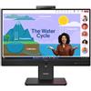 LENOVO MONITOR 23,8 LED IPS 16:9 FHD 6 MS 250 CDM, PIVOT, USB-C DOCK, WEBCAM, DP/HDMI, MULTIMEDIALE, T24D-4v - 64B7UAT1EU