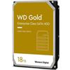 WESTERN DIGITAL HDD GOLD 18TB 3,5 SATA 7,2K CACHE 256MB - WD181KRYZ