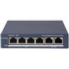 HIKVISION SWITCH L2, SMART MANAGED, 4 GIGABIT RJ45 POE PORTS, 2 GIGABIT RJ45 PORT, 802.3AF/AT, POE P - DS-3E1506P-EI/M