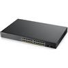 ZYXEL SWITCH MANAGED 24 PORTE GIGABIT+2 SFP GIGABIT, IPV6, VLAN, DESIGN SENZA VENTOLE, RACK - GS190024HPV2-EU0101F