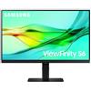 SAMSUNG MONITOR 24 LED IPS 16:9 QHD 5MS 350 CDM 100hz, PIVOT, USB-C DOCK, DP/HDMI, VIEWFINITY S6 S24D60U - LS24D600UAUXEN