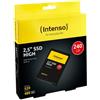 INTENSO SSD INTERNO HIGH 240GB 2,5 SATA 6GB/S R/W 520/480 - 3813440