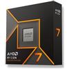 AMD CPU RYZEN 7 9700X AM5 8-CORE 40MB CACHE BOX WOF - 100-100001404WOF