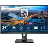 PHILIPS MONITOR 23,8 LED IPS 16:9 FHD 4MS 350 CDM VGA/DVI/DP/HDMI PRIVACY MODE PIVOT MULTIMEDIALE - 242B1V