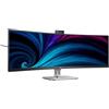 PHILIPS MONITOR CURVO 49 LED VA DUAL QHD 32:9 4MS 450 CDM, USB-C DOCK, WEBCAM, REG ALTEZZA, DP/HDMI, MULTIMEDIALE - 49B2U6900CH
