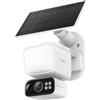 TPLink-TAPO Tapo Kit Telecamera 2K Outdoor Wi-Fi + Pannello Solare, Faretto 800lm e AI Tracking 360° TP-TC50KIT - TP-TC50KIT