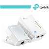 TP-Link Kit 2 powerline WiFi 2.4 GHz AV600 2+1 porte LAN - TL-WPA4220 KIT TL-WPA4220KIT - TL-WPA4220KIT