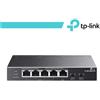 Omada TP-Link 5-Porte Gigabit Desktop PoE+ Switch con 1-Port PoE++ In e 4-Port PoE+Out TL-SG1005P-PD - TL-SG1005P-PD