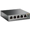 TP-Link Switch PoE Gigabit 5 porte, 4 porte PoE, Max 56W - TL-SG1005P TL-SG1005P - TL-SG1005P