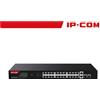 IP-COM Switch Gigabit PoE - 28 porte (24 GE PoE + 2 GE + 2 SFP) | G1128P-24-410W IC-G1128P-410 - IC-G1128P-410